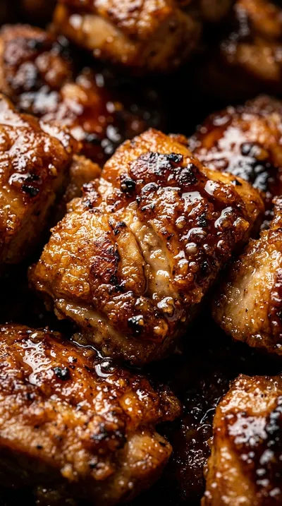 Teriyaki Noodles with Crispy Chicken - ingredients preparation