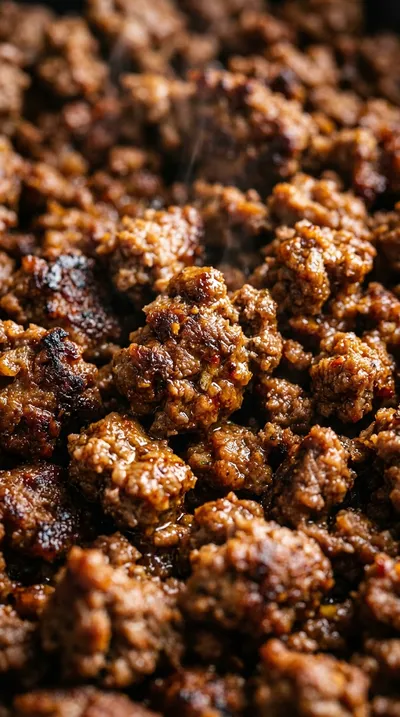 Beef Pepper Rice with Taco Seasoning - ingredients preparation
