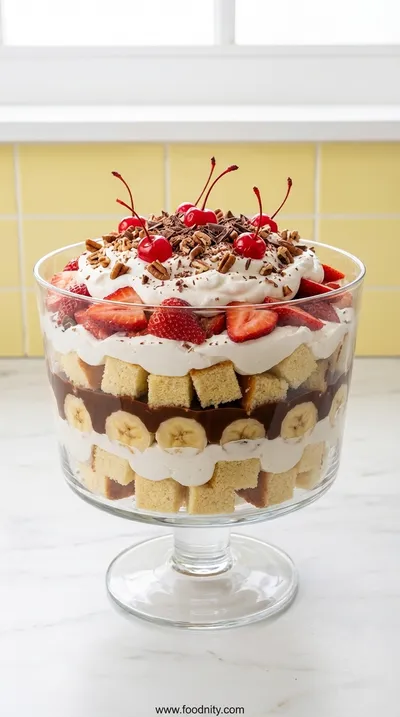 Banana Split Trifle Recipe