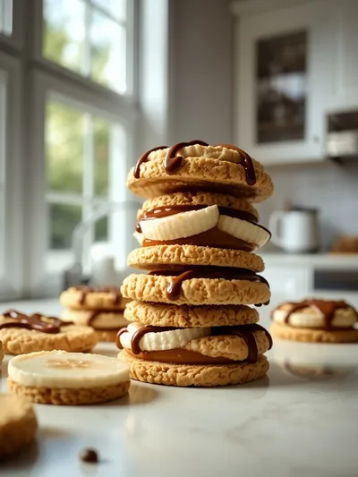 Banoffee Pie Cookies – Easy No-Bake Recipe