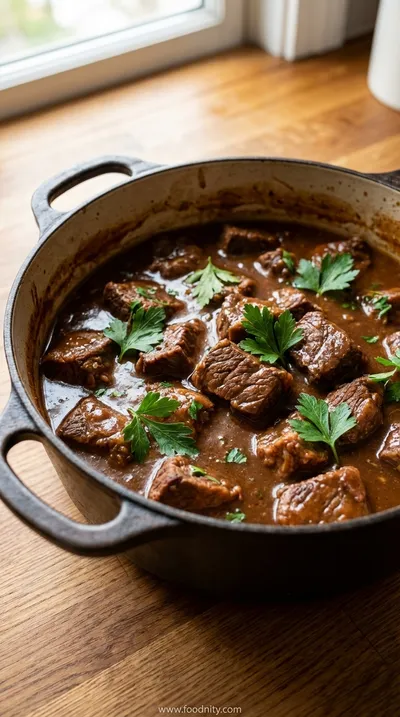 Slow Cooker Beef Manhattan
