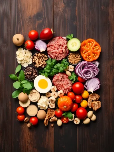 Bistec Jugoso con Salsa Cremosa – Receta Fácil - ingredients preparation