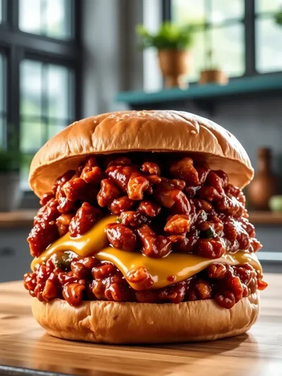 Cajun Chicken Sloppy Joes