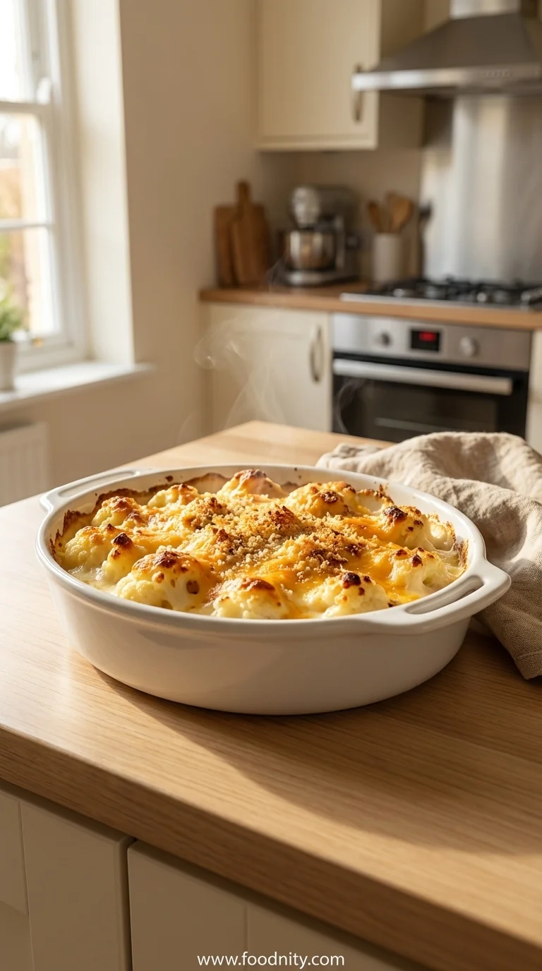 Cauliflower Cheese – The Best Recipe - feature image