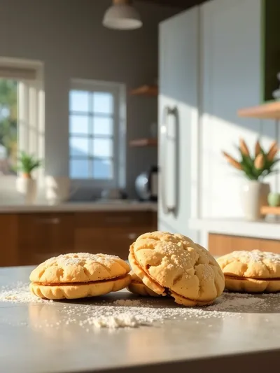 Chamomile Tea Shortbread Cookies