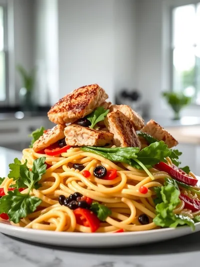 Chicken Caesar Pasta Salad – Ready in 30 Minutes