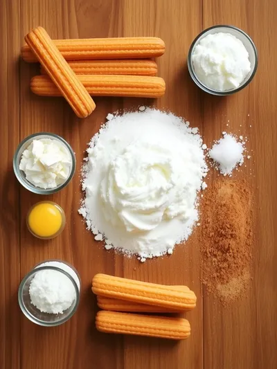 Churro Recipe – Sweet Fried Cinnamon Treat - ingredients preparation