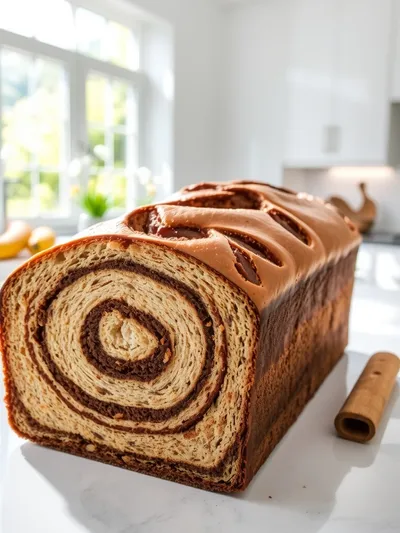 Cinnamon Swirl Banana Bread