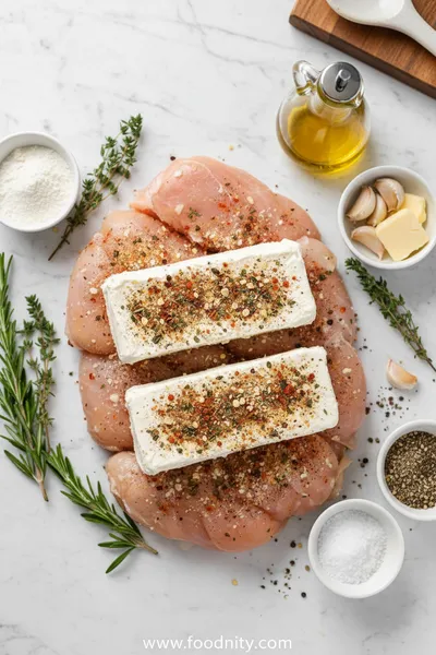 Cream Cheese Crock Pot Chicken - cooking process