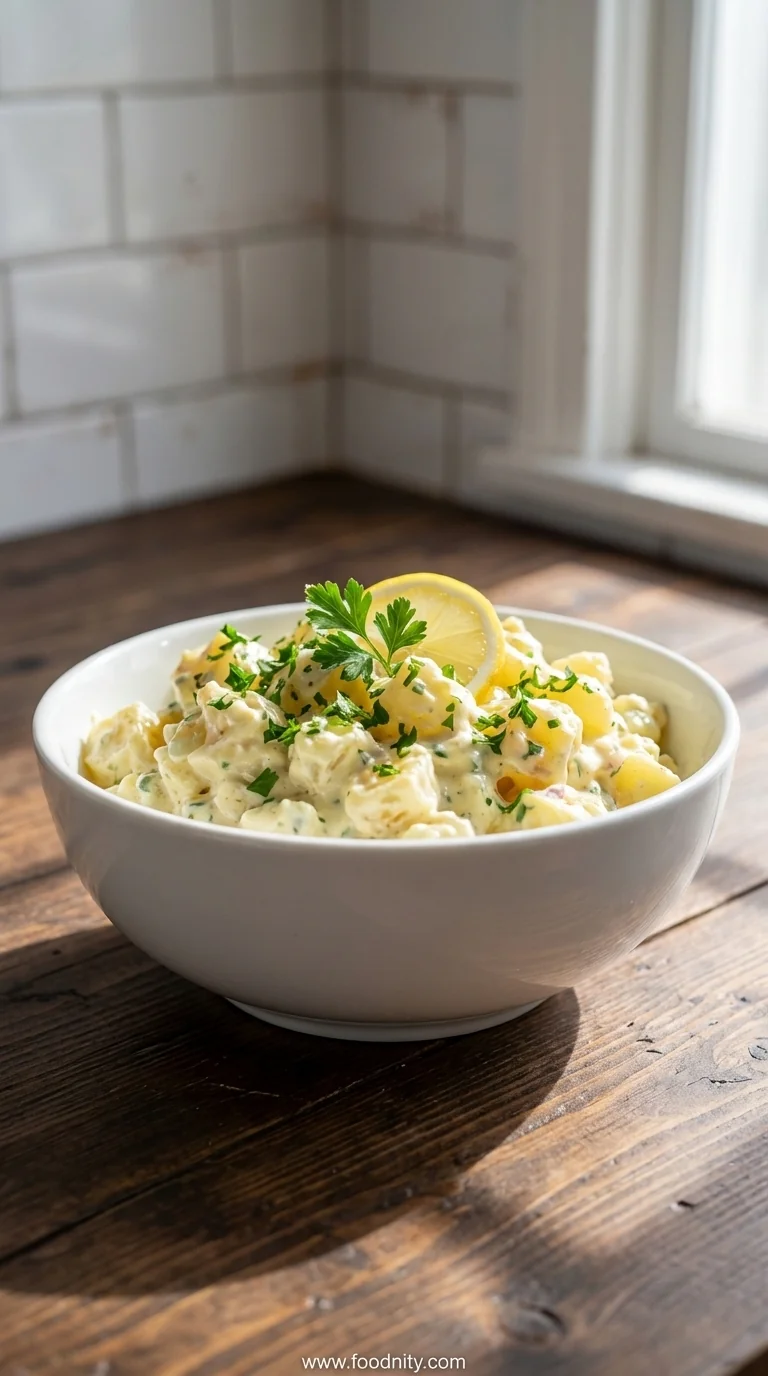 Creamiest Potato Salad – South African Style - feature image