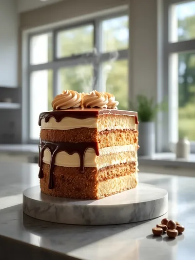 Creamy Latte Cake – Decadent Dessert