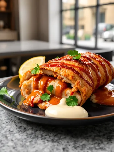 Crispy Chicken Shawarma - ready to serve