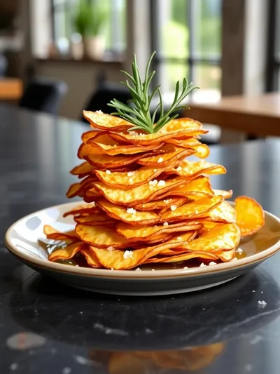 Crispy Potato Chips – Quick & Easy Snack - ready to serve