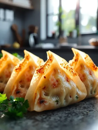 Crispy Rice Paper Dumplings – Vegan High-Protein