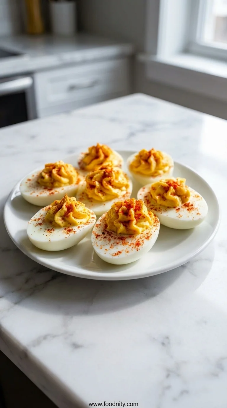 Foolproof Classic Deviled Eggs - feature image
