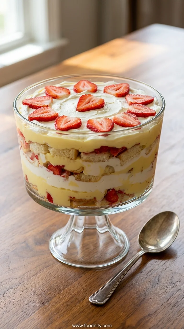 English Trifle Recipe - feature image