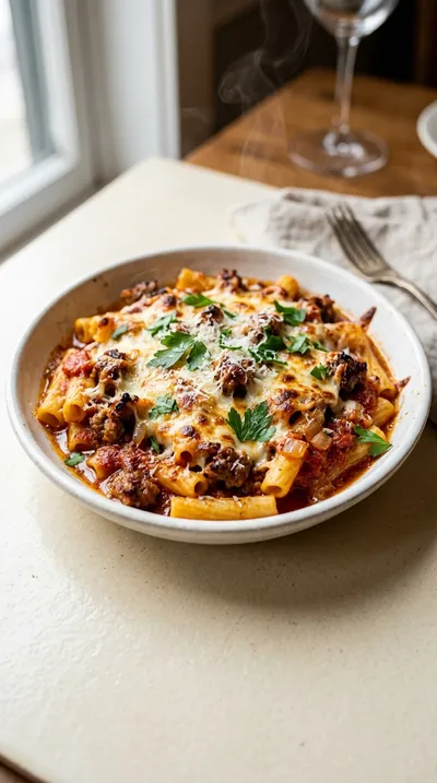 Baked Ziti with Italian Sausage
