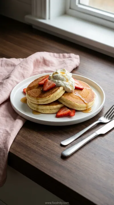Fluffy Japanese Soufflé Pancakes