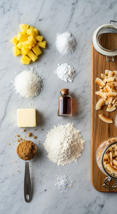 Hawaiian Pineapple Coconut Thumbprint Cookies - cooking process
