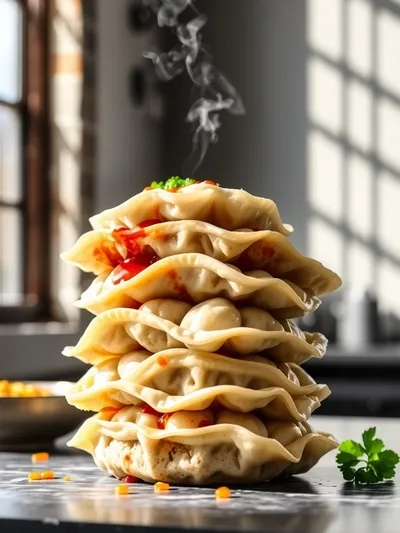 High-Protein Cabbage Dumplings – 38g Protein, 335 Calories