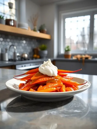 Honey Caramelised Carrots With Whipped Feta