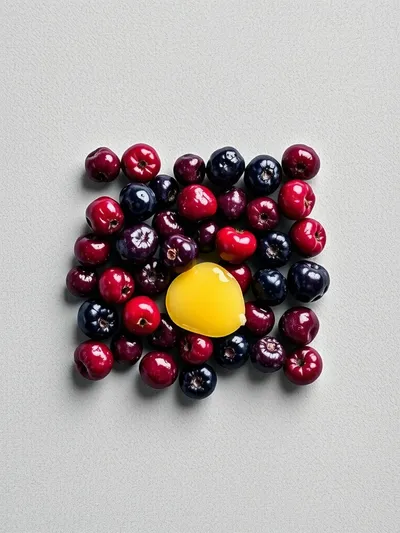 Homemade Huckleberry Jam Recipe - ingredients preparation