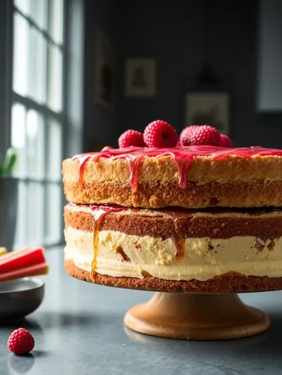 Icelandic Rhubarb Cake – Quick 25‑Minute Dessert
