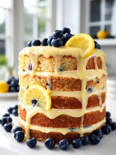 Lemon Blueberry Cake