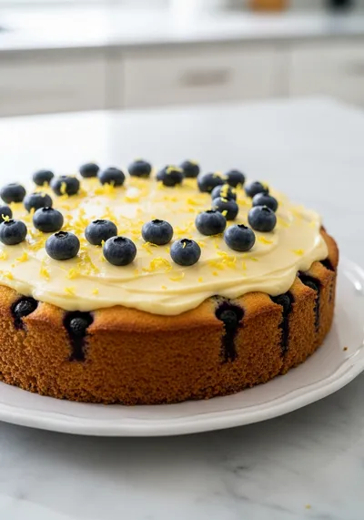 Lemon Blueberry Cake Recipe