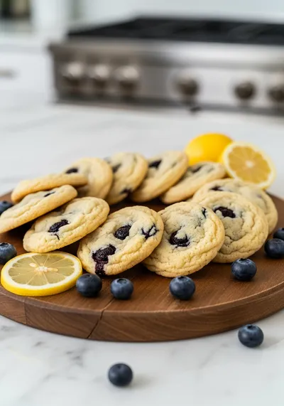 Lemon Blueberry Cookies Recipe