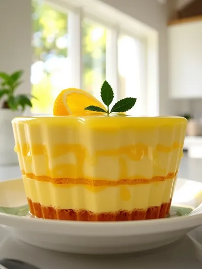 Lemon Cheese Pudding