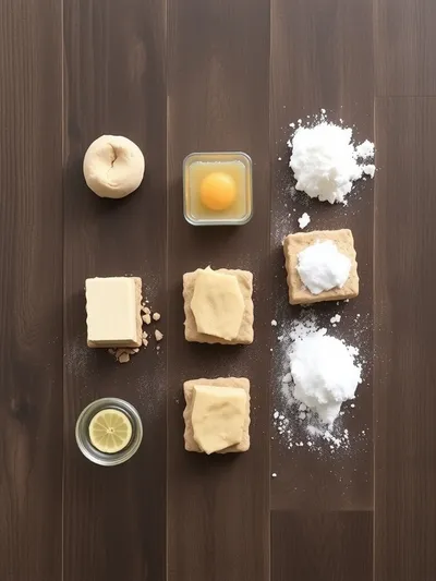 Lemon Cream Puffs – Springtime Recipe - ingredients preparation