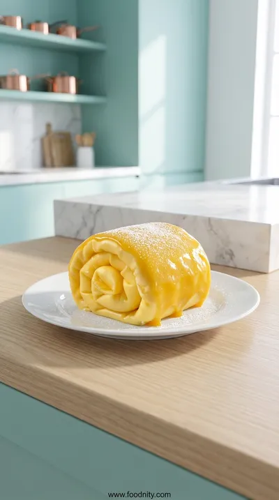 Mango Crepe Roll Recipe