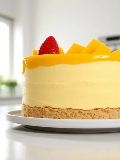 Mango Mousse Cake: Light & Fluffy Dessert