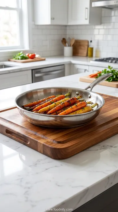 Maple Dijon Roasted Carrots