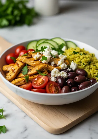 Mediterranean Chicken Bowl