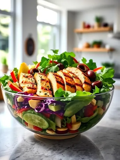 Mediterranean Chicken Bowl