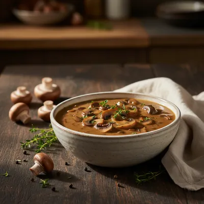 Easy Mushroom Gravy Recipe | Creamy Side Dish