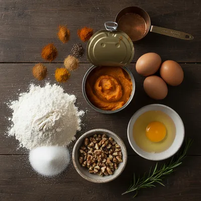 Easy Pumpkin Bread Recipe for Cozy Autumn Days - ingredients preparation