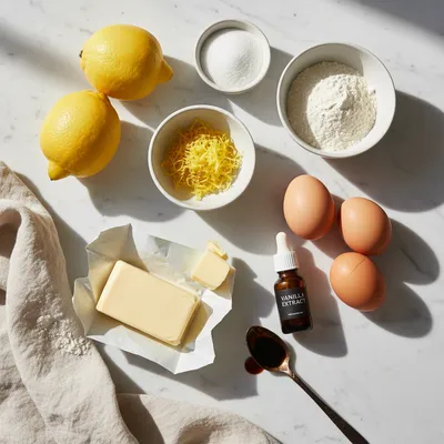 Easy Lemon Cheesecake Cookies Recipe - ingredients preparation