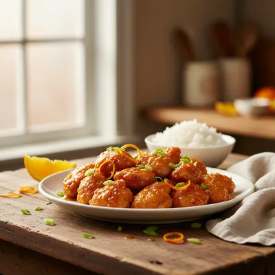 Easy Orange Chicken Recipe for Quick Lunch