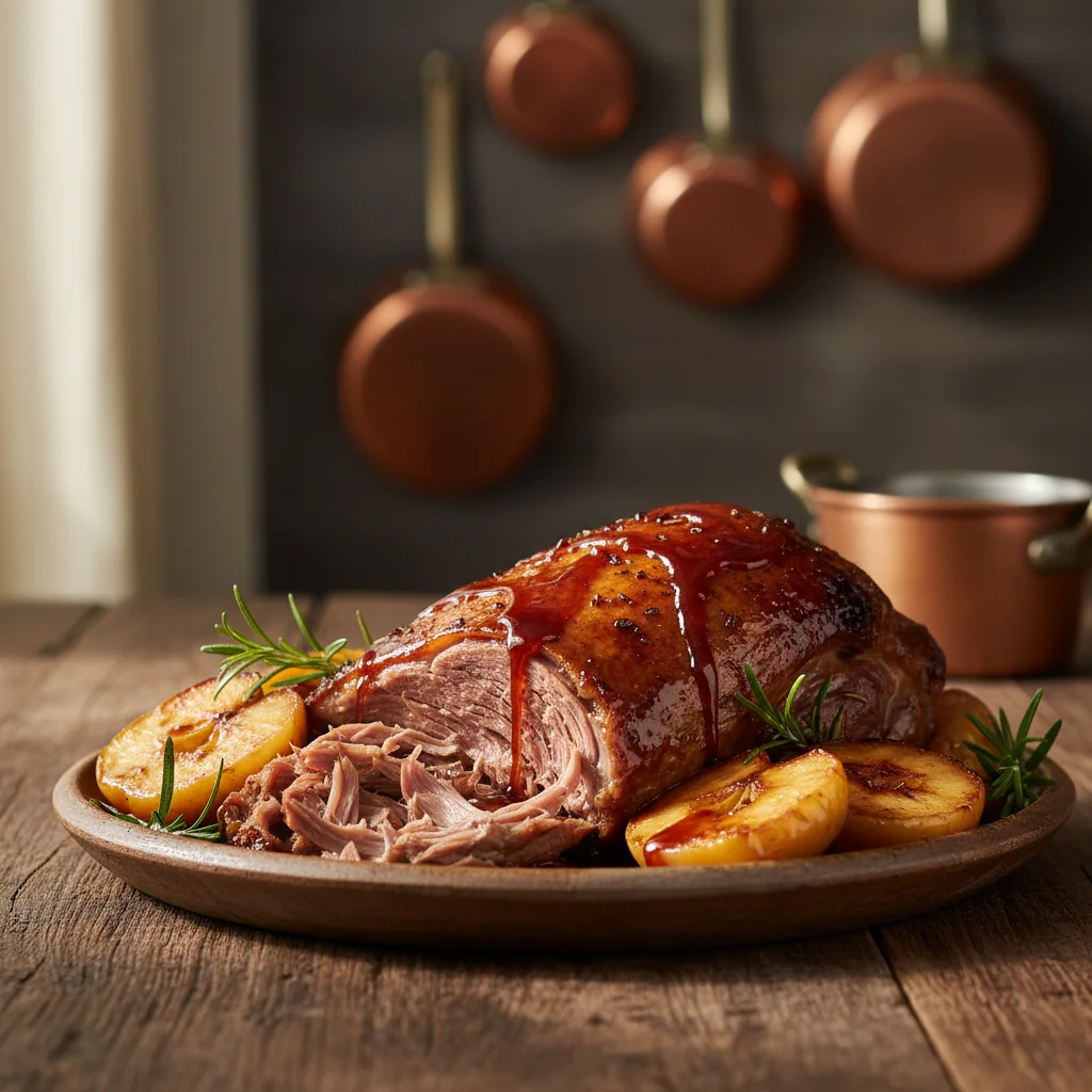 Apple Cider Braised Lamb Shoulder Recipe