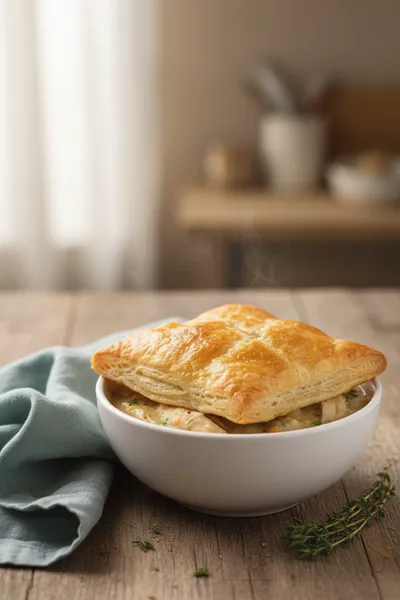 Healthy Chicken Pot Pie Soup Recipe