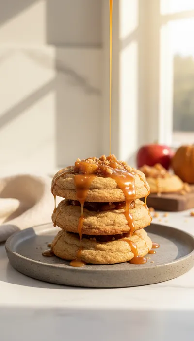 Salted Caramel Apple Pie Cookies Recipe
