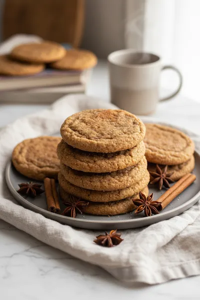 Vegan Brown Sugar Chai Cookies Recipe