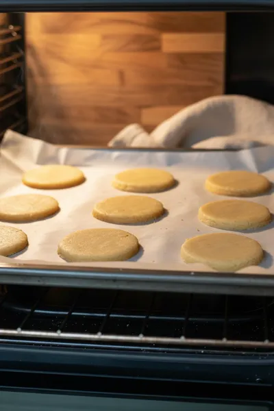 Glazed Maple Shortbread Cookies Recipe - cooking process