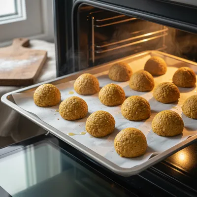 Chewy Pumpkin Cookies Recipe from In Bloom Bakery - cooking process