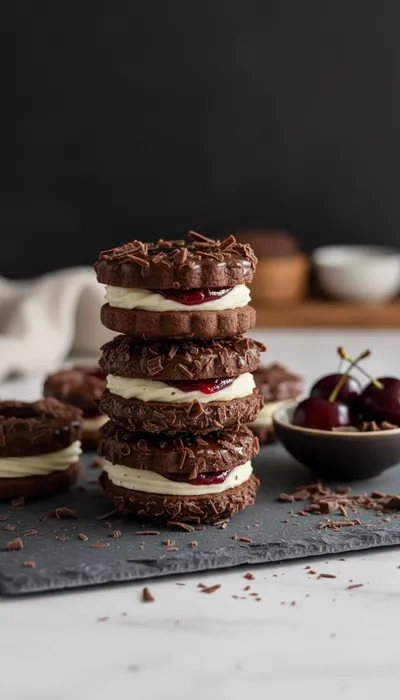 Black Forest Cherry Cookies Recipe