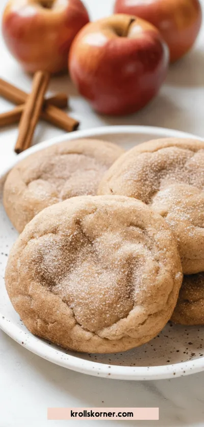 Apple Butter Snickerdoodles: Easy Cinnamon Cookies