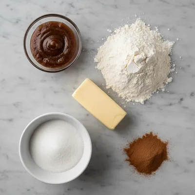 Apple Butter Snickerdoodles: Easy Cinnamon Cookies - ingredients preparation